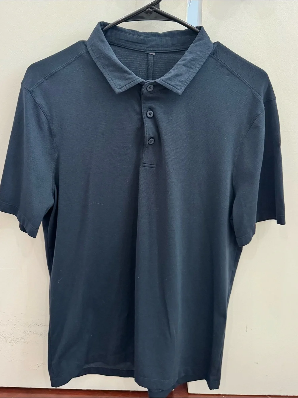 lululemon athletica Men's Polo Shirt - Dark Blue